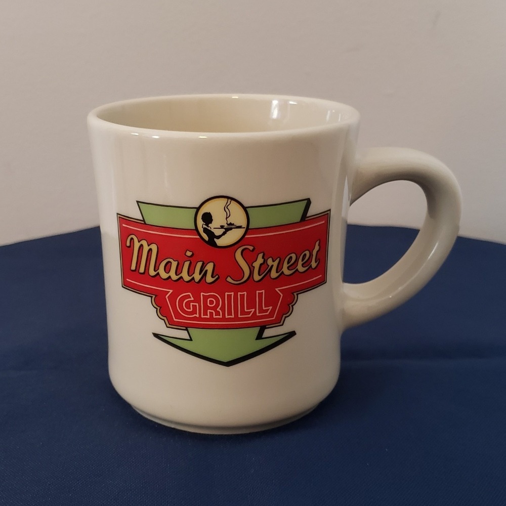 Hallmark Main‎ Street Grill Ceramic Coffee Mug Tea Jan Karon Collection Diner